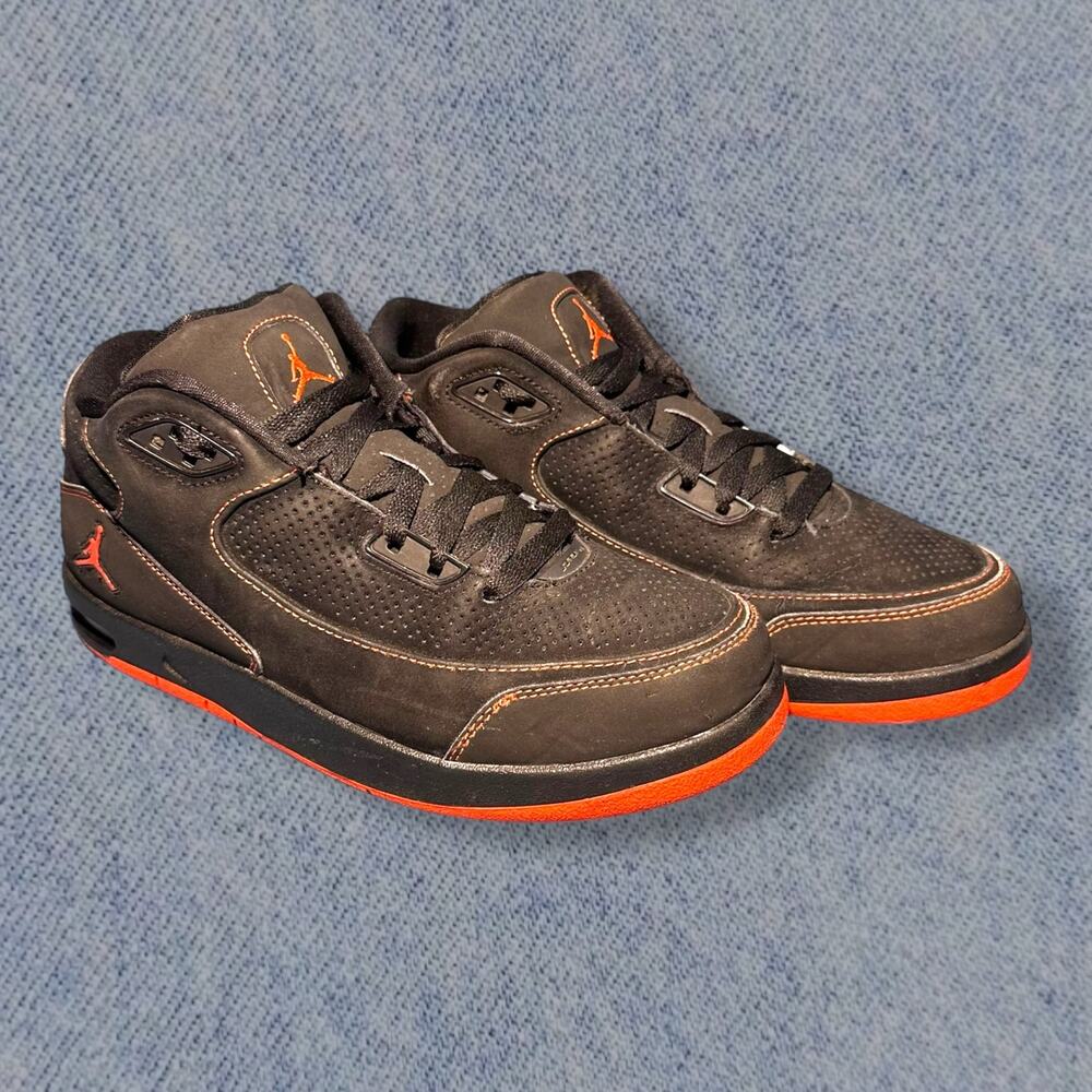 Nike Air Jordan After Game Black Orange Men’s Sneakers - Size 8